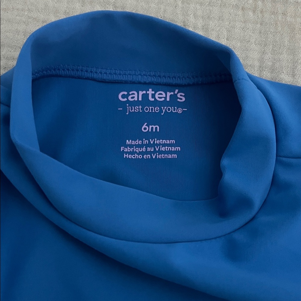 Carter's Blue Dino Rashguard Set - Picture 4 of 4